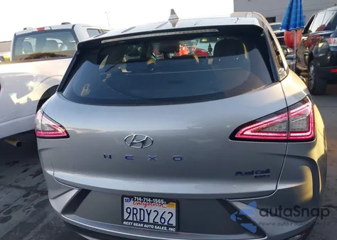 2021 Hyundai Nexo Blue из США, поврежденный, VIN KM8J74A60MU017126